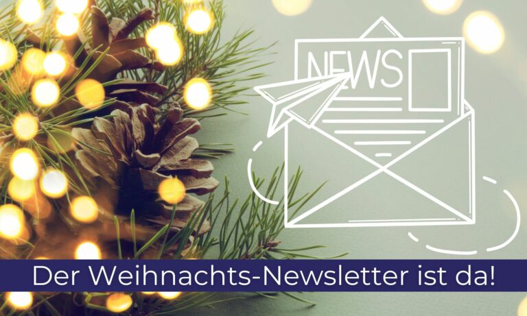 Der Weihnachts-Newsletter ist erschienen!