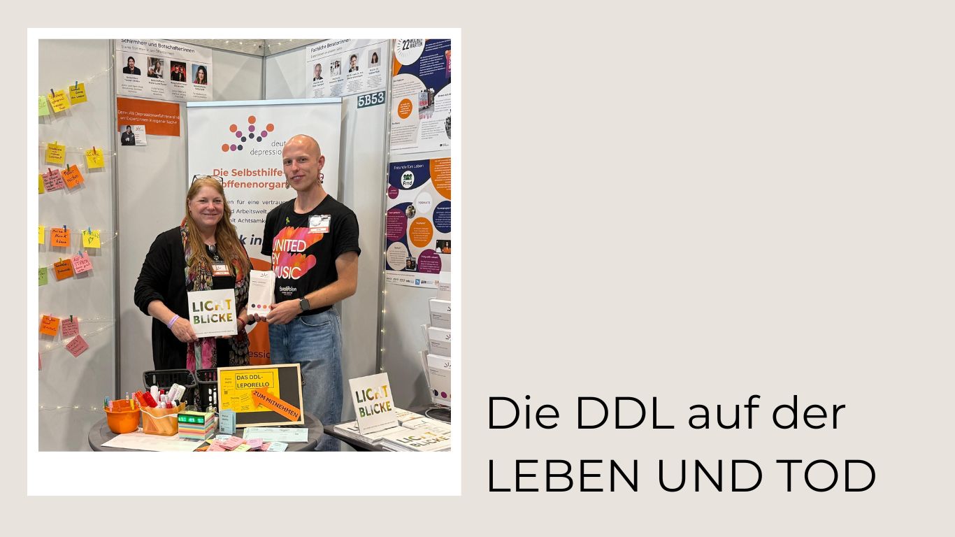 Die DDL auf der LEBEN UND TOD Messe blogbeitrag titelbild