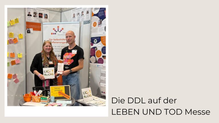 „Reden hilft heilen“ – Die DDL auf der Messe LEBEN UND TOD