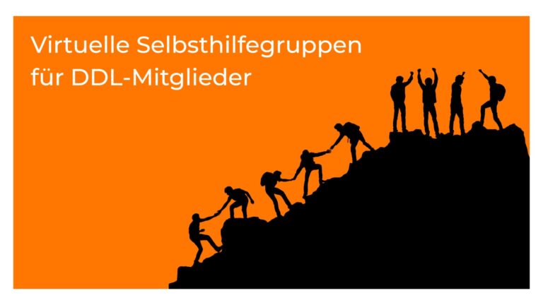 Start der ersten virtuellen Selbsthilfegruppen – ein Angebot für DDL-Mitglieder und alle, die es werden möchten 