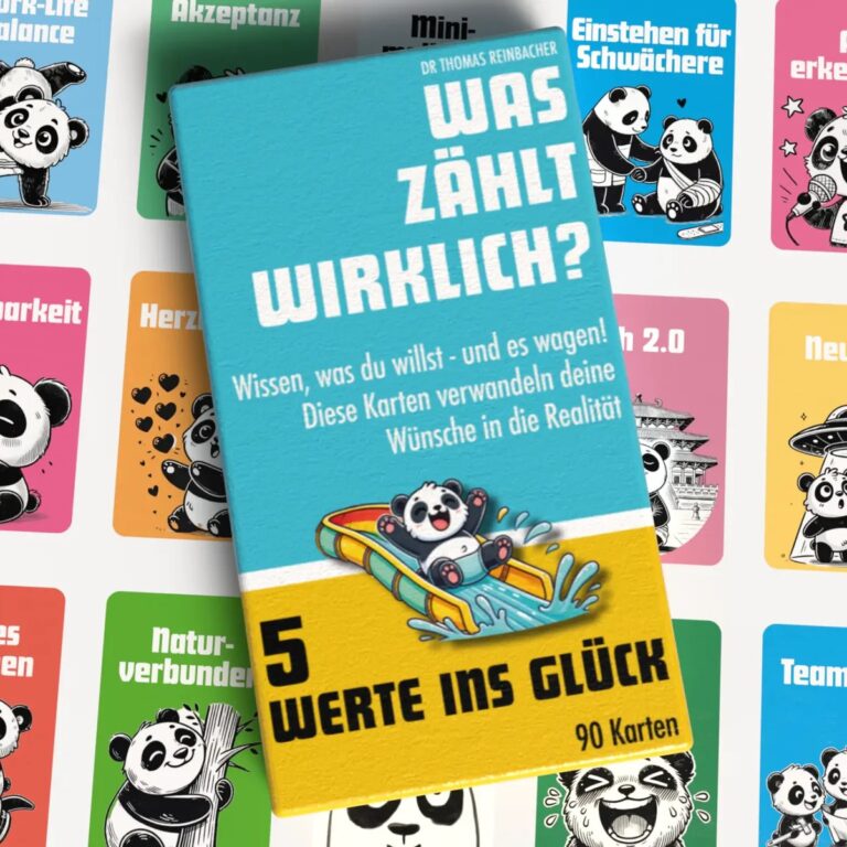 Kartenspiel "Was wirklich zählt?" Titelbild