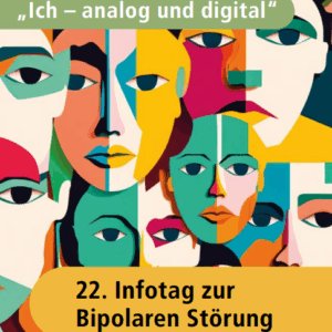 Veranstaltungsplakat zum 22. Infotag zur Bipolaren Störung