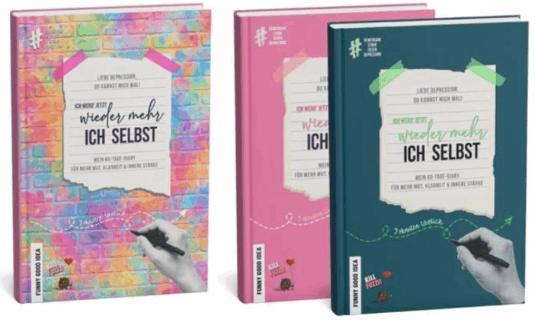 Cover des Buchs 60-Tage-Diary – ICH WERD’ JETZT wieder mehr ICH SELBST