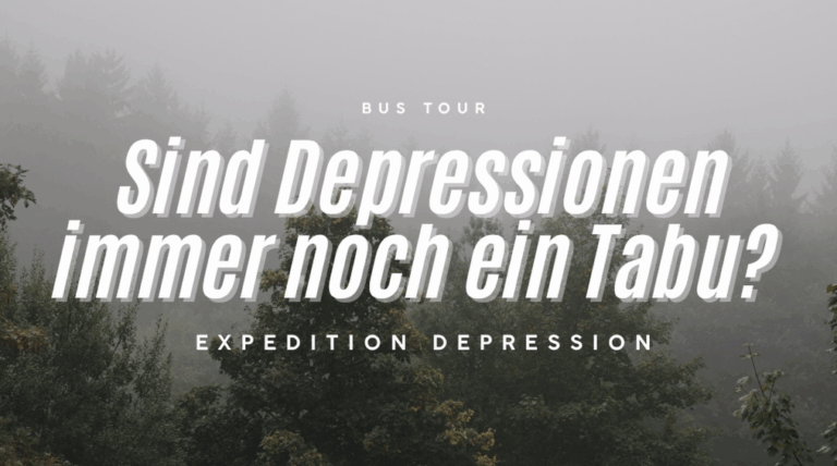 Titel des Infofilms "Sind Depression immer noch ein Tabu?"