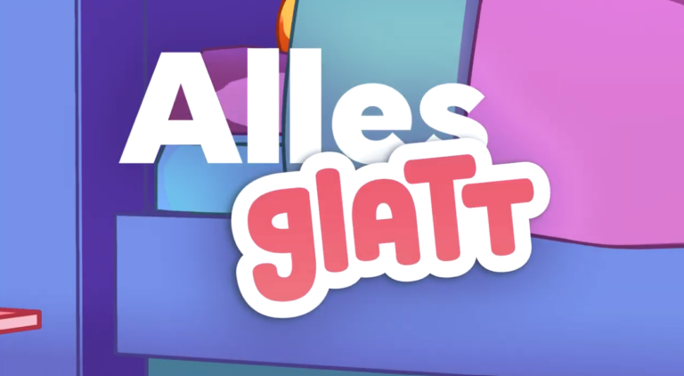 Titel des Animationsflims "Alles glatt"