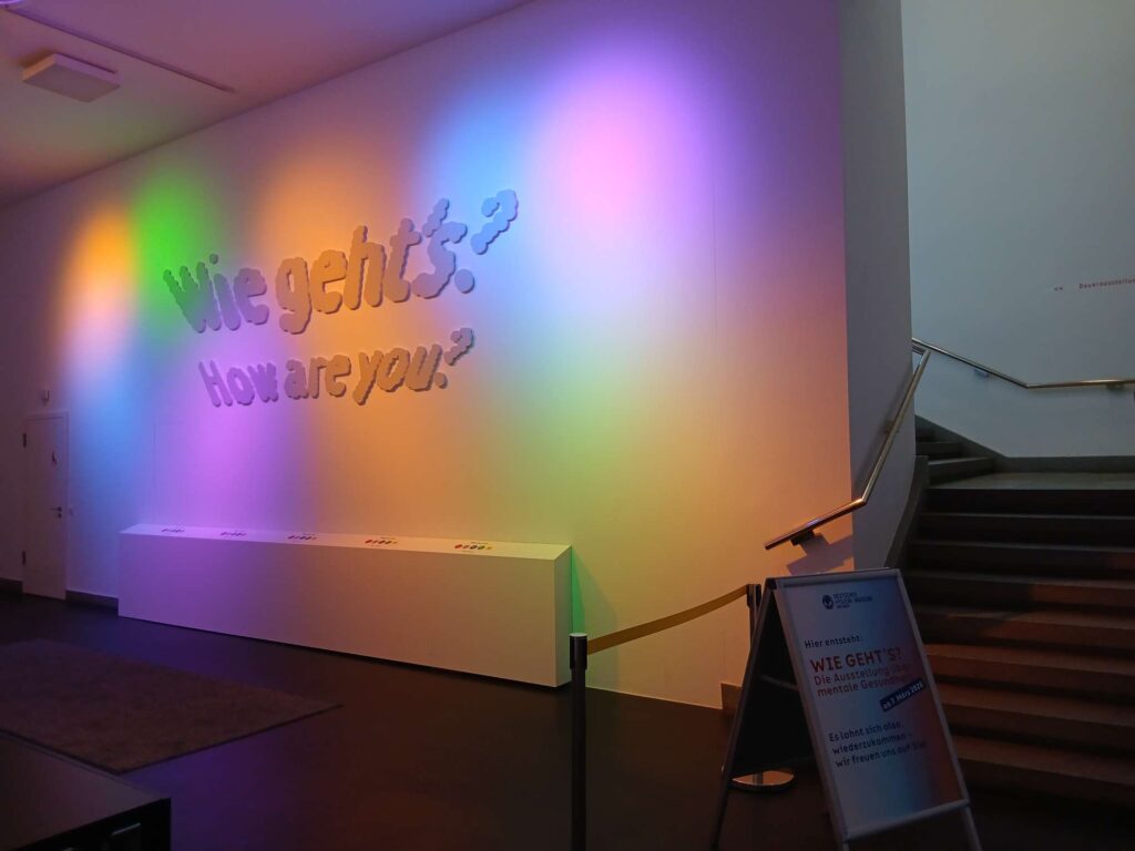 Eröffnungsbereich Austelllung Dresden