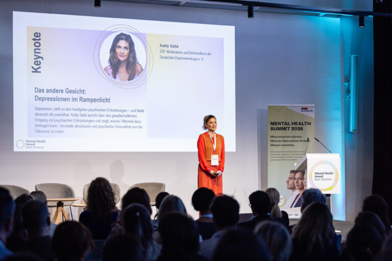 Mental Health Summit 2026: Psychische Gesundheit gehört in die Arbeitswelt